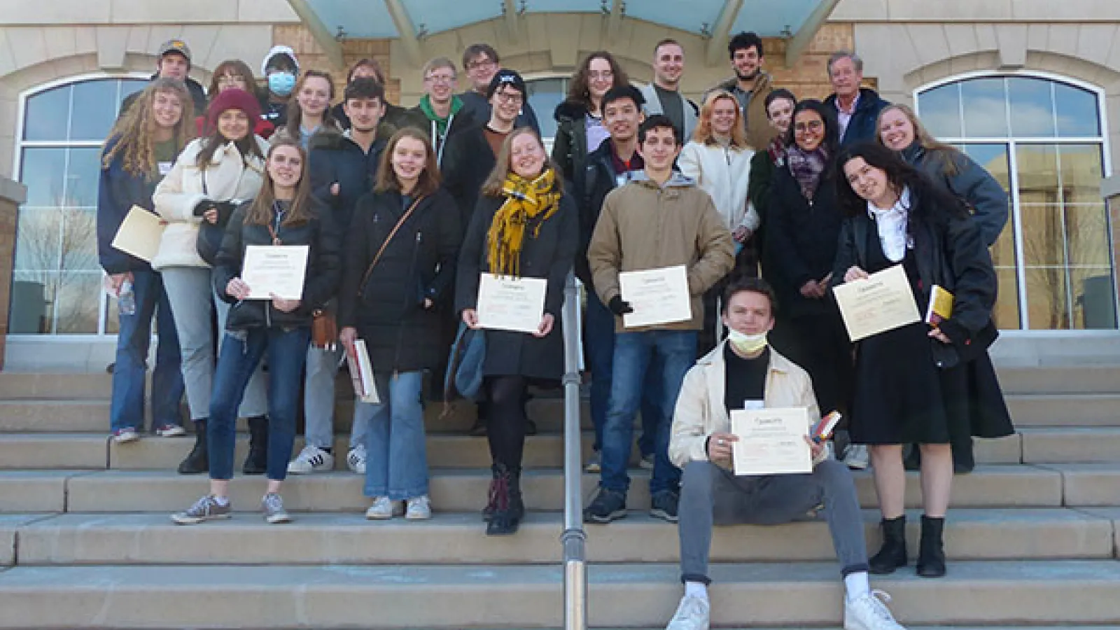 Participants from the 2022 Undergraduate Olympiada