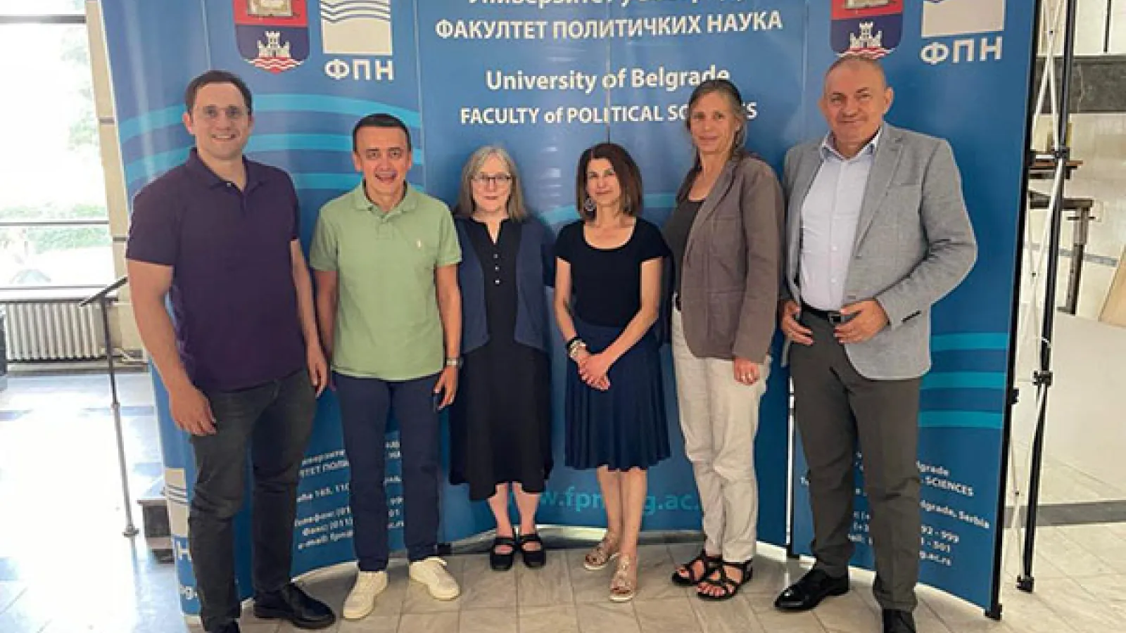 FPN and Ohio State Delegations meet at FPN University of Belgrade