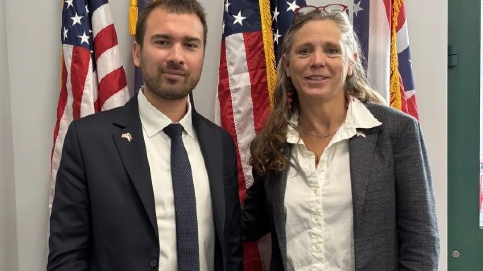 Angela Brintlinger with Vuk Velebit